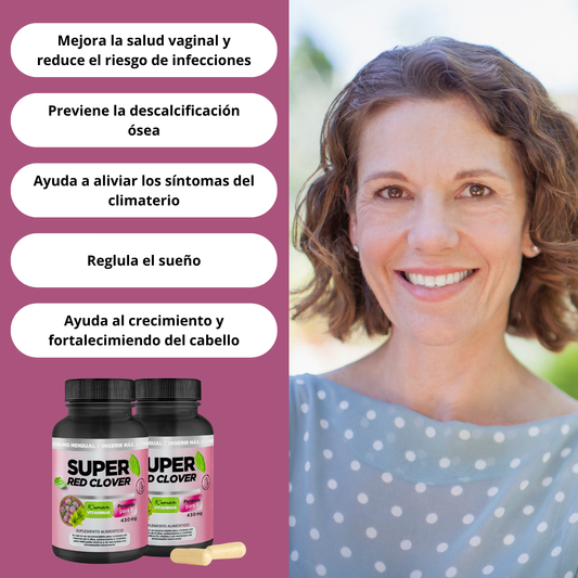 Super Red Clover™ – Equilibrio y Bienestar Femenino