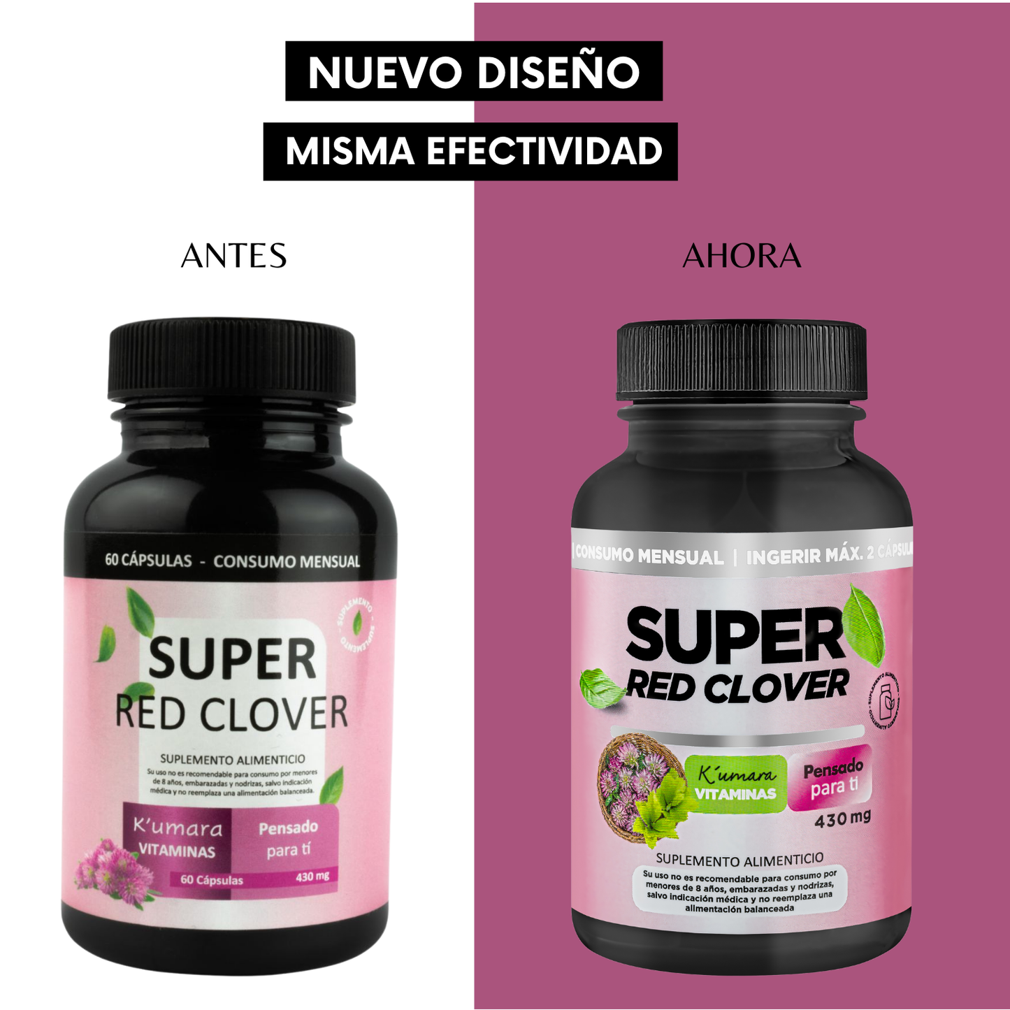 Super Red Clover™ – Equilibrio y Bienestar Femenino