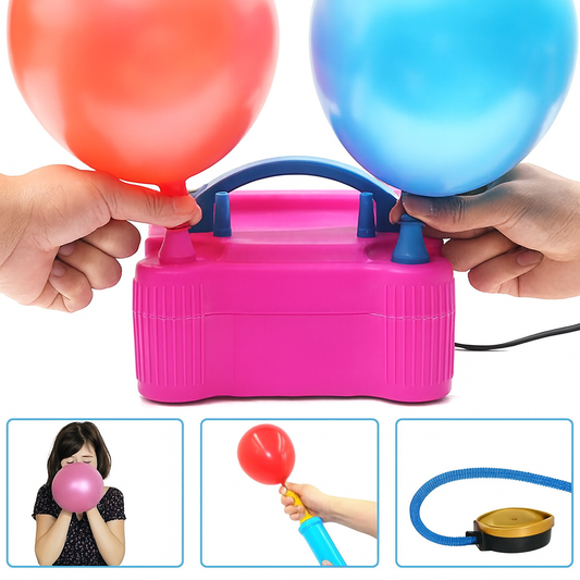 BreezyPump Party™ – Inflado Rápido y Sin Esfuerzo